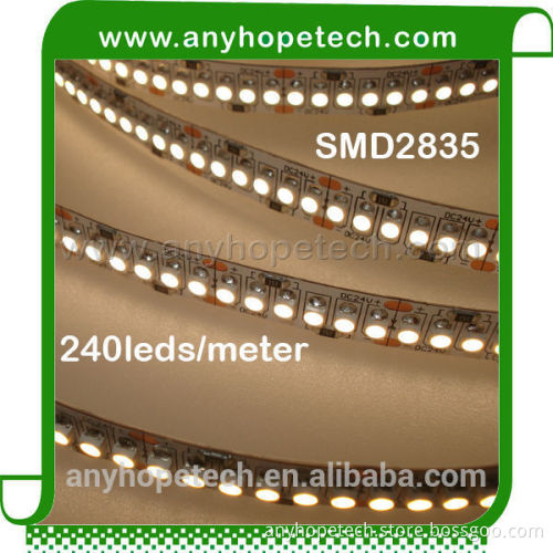 Newest best sell 240W 240leds per meter ce rohs led flexible strip